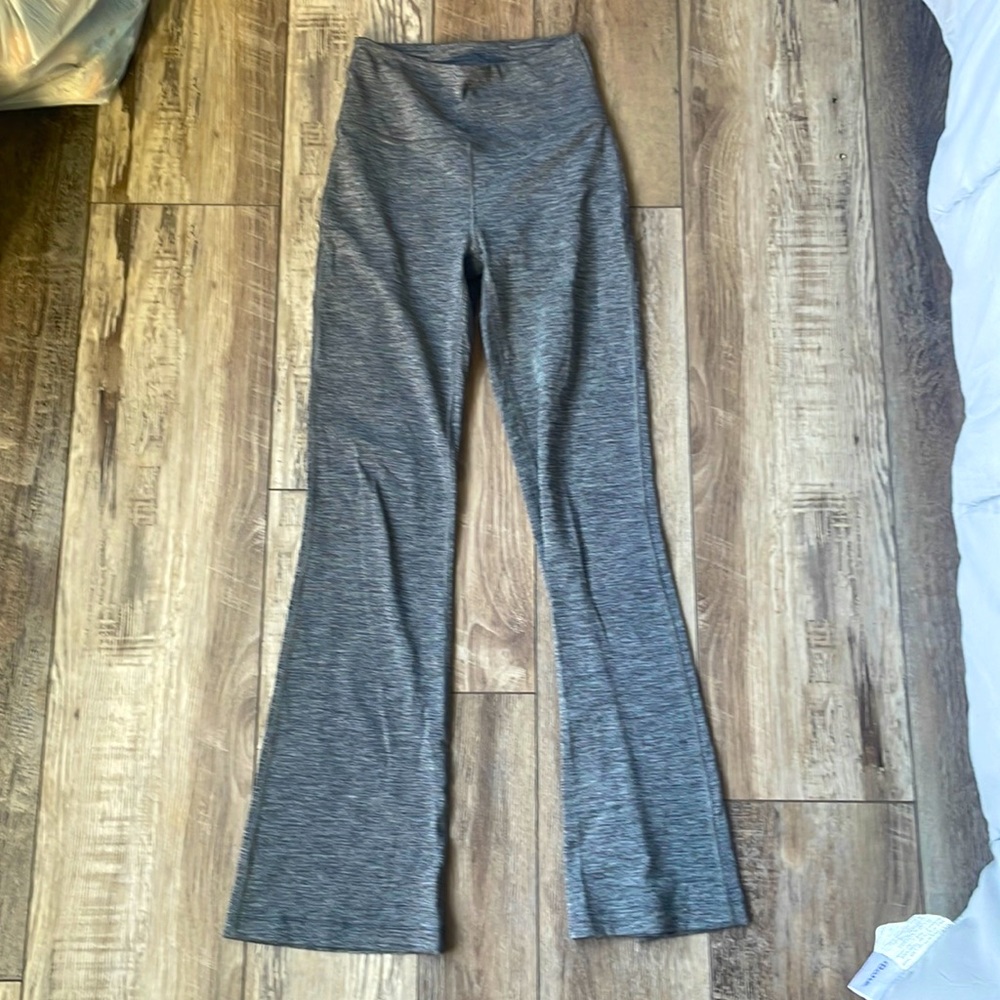 These are lululemon flare legging they have only been who’re once time